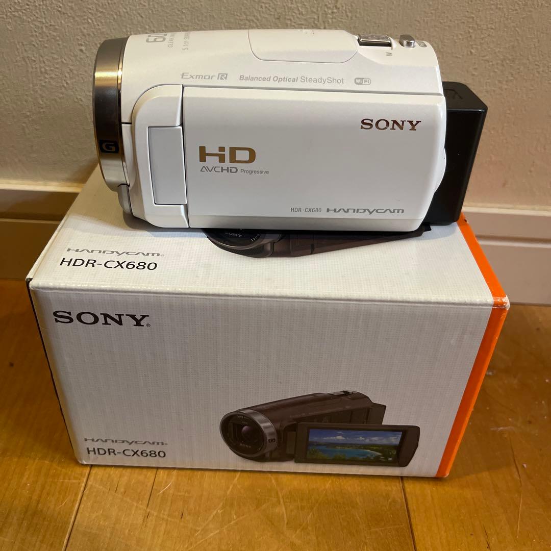 SONY HANDYCAM HDR-CX680 ビデオカメラ【訳あり•美品】