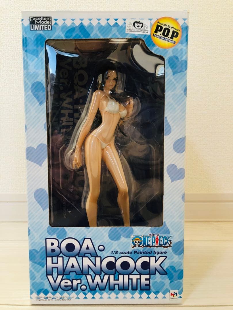 ワンピースフィギュアセット売り BOA HANCOCK Ver.WHITE
