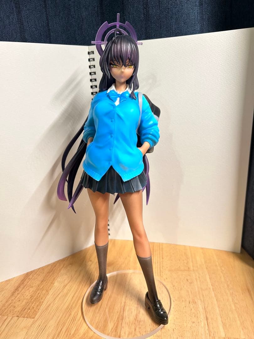 カリン ブルーアーカイブ ガレージキット塗装済み 【kumakuma】 Yahoo!オークション - ガレージキット完成品 カリン【kumakuma】ブルー