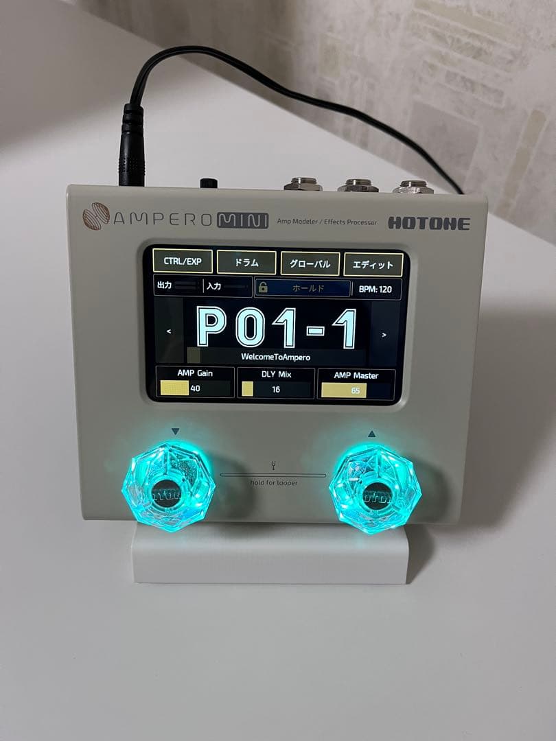 あ*ろ様 【美品】HOTONE AMPERO MINI ホワイト