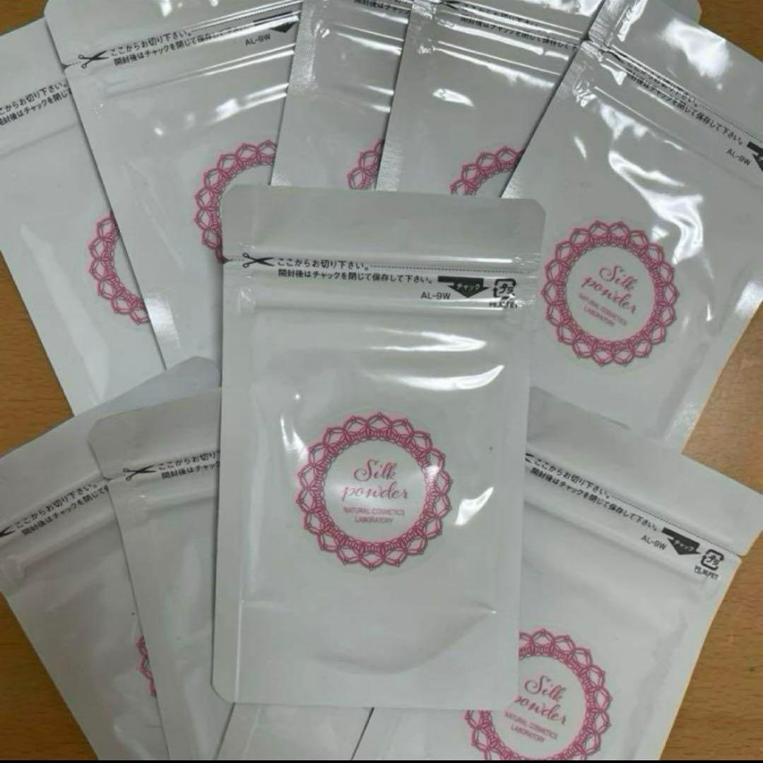 シルクパウダー フェイスパウダー 10袋セット