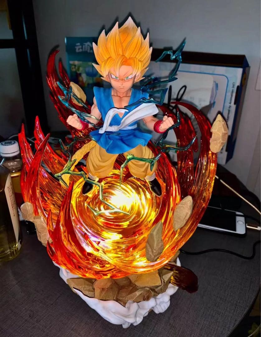 ドラゴンボール 孫悟空 ガレキ ガレージキット スタチュー X⑨⑧ ドラゴンボール 孫悟飯 ガレキ ガレージキット スタチュー X②①