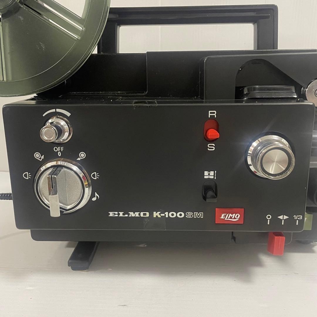 ☆通電OK☆ELMO エルモ K-100SM 8mm PROJECTOR 映写機 - メルカリ