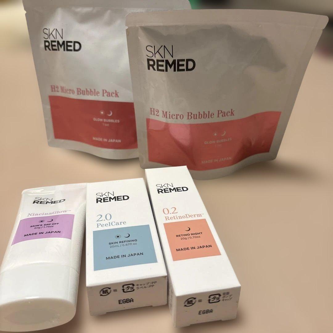 SKN REMED H2 Micro Bubble Pack 3点セット