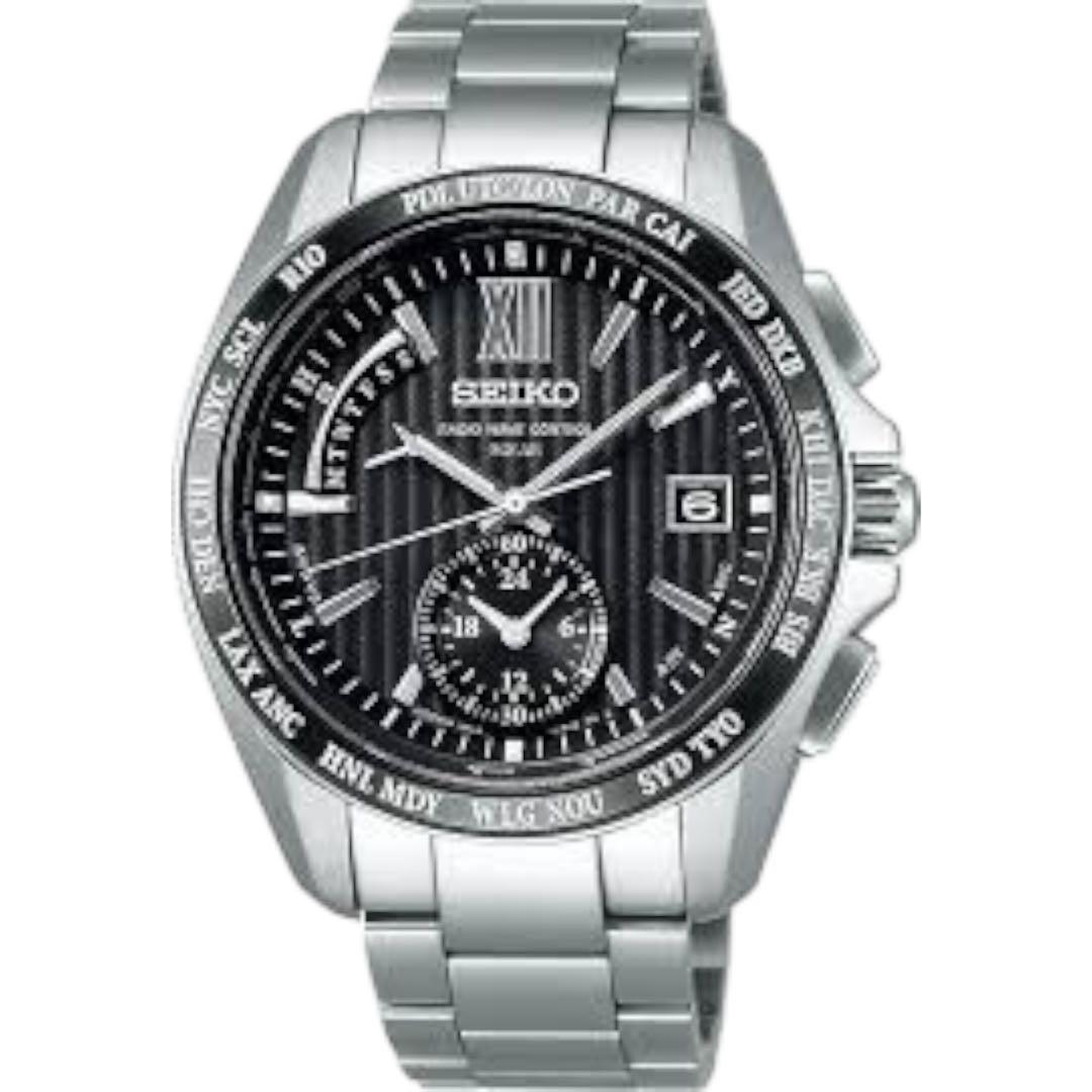 【美品】SEIKO セイコー ブライツ ワールドタイム SAGA145 腕時計