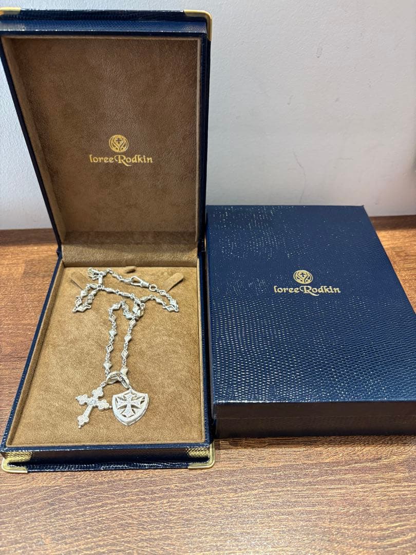 お*ち様 Loree Rodkin ローリーロドキン シルバーネックレス