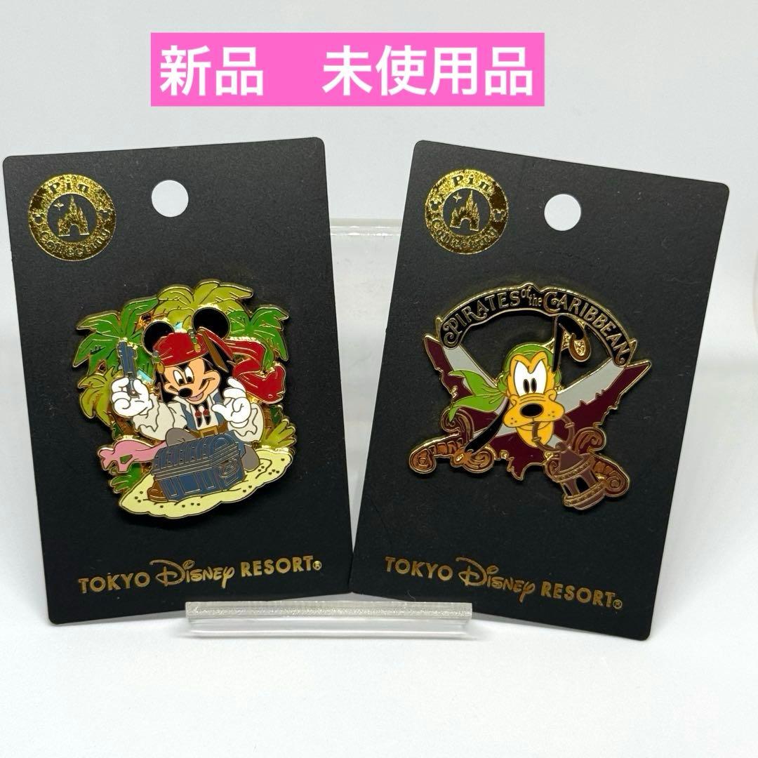 新品未使用品 ディズニーピンバッジ パイレーツオブカリビアン