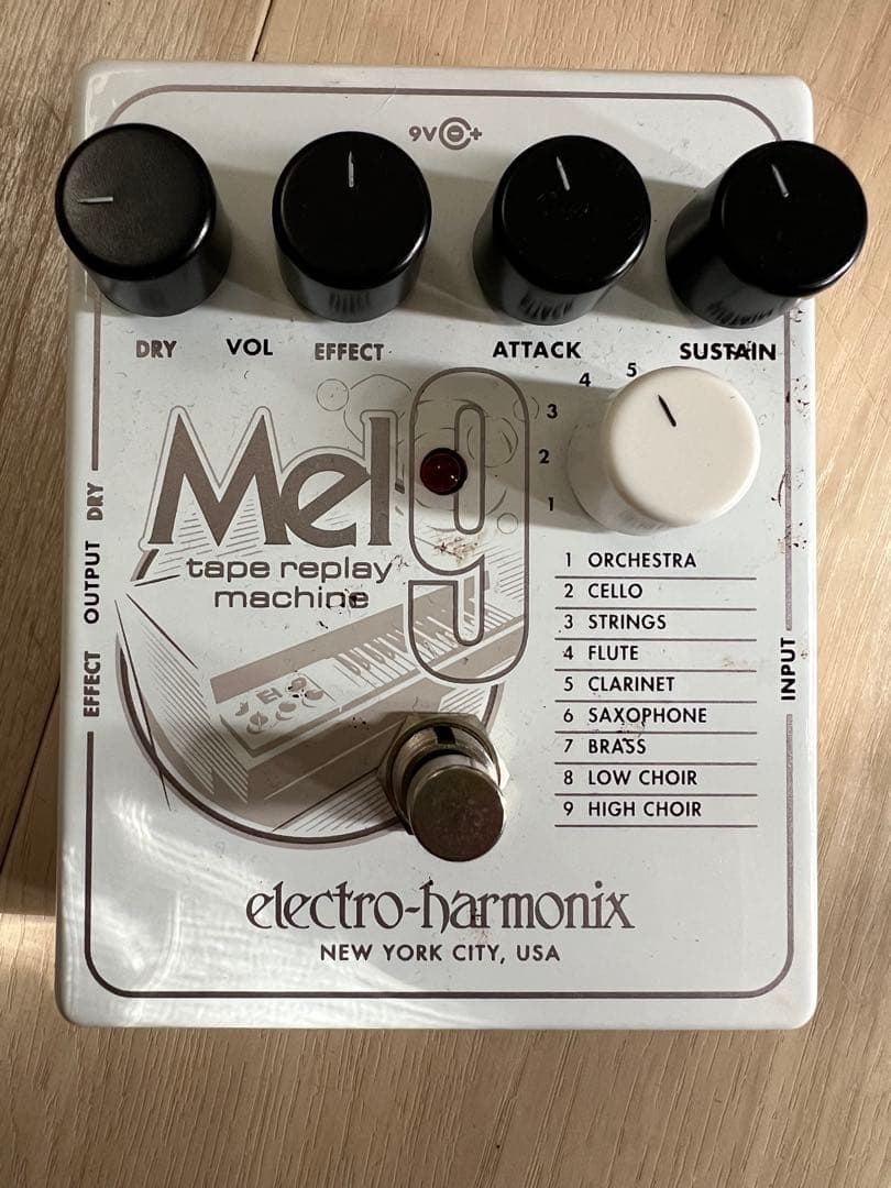 electro-harmonix Mel9 テープリプレイエフェクター