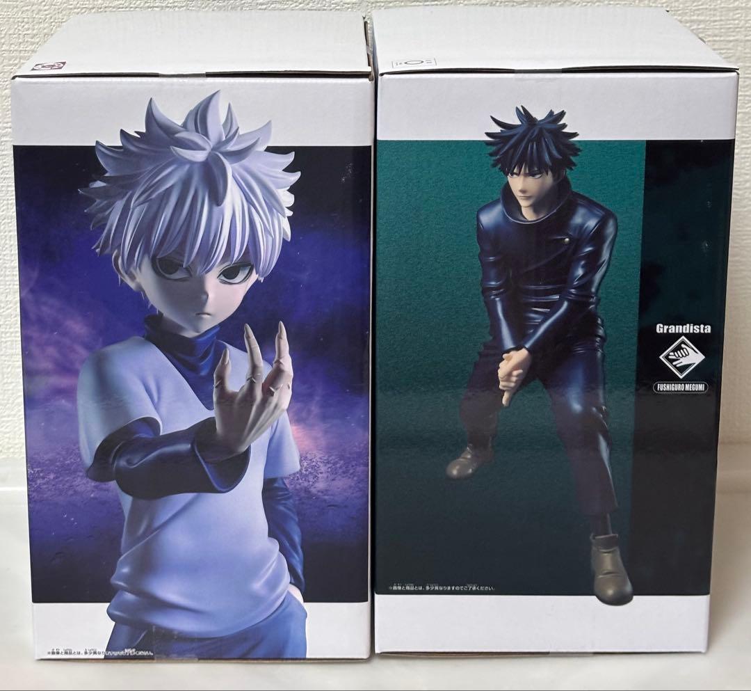 ハンターハンター キルア、呪術廻戦 伏黒恵 グランディスタ フィギュア