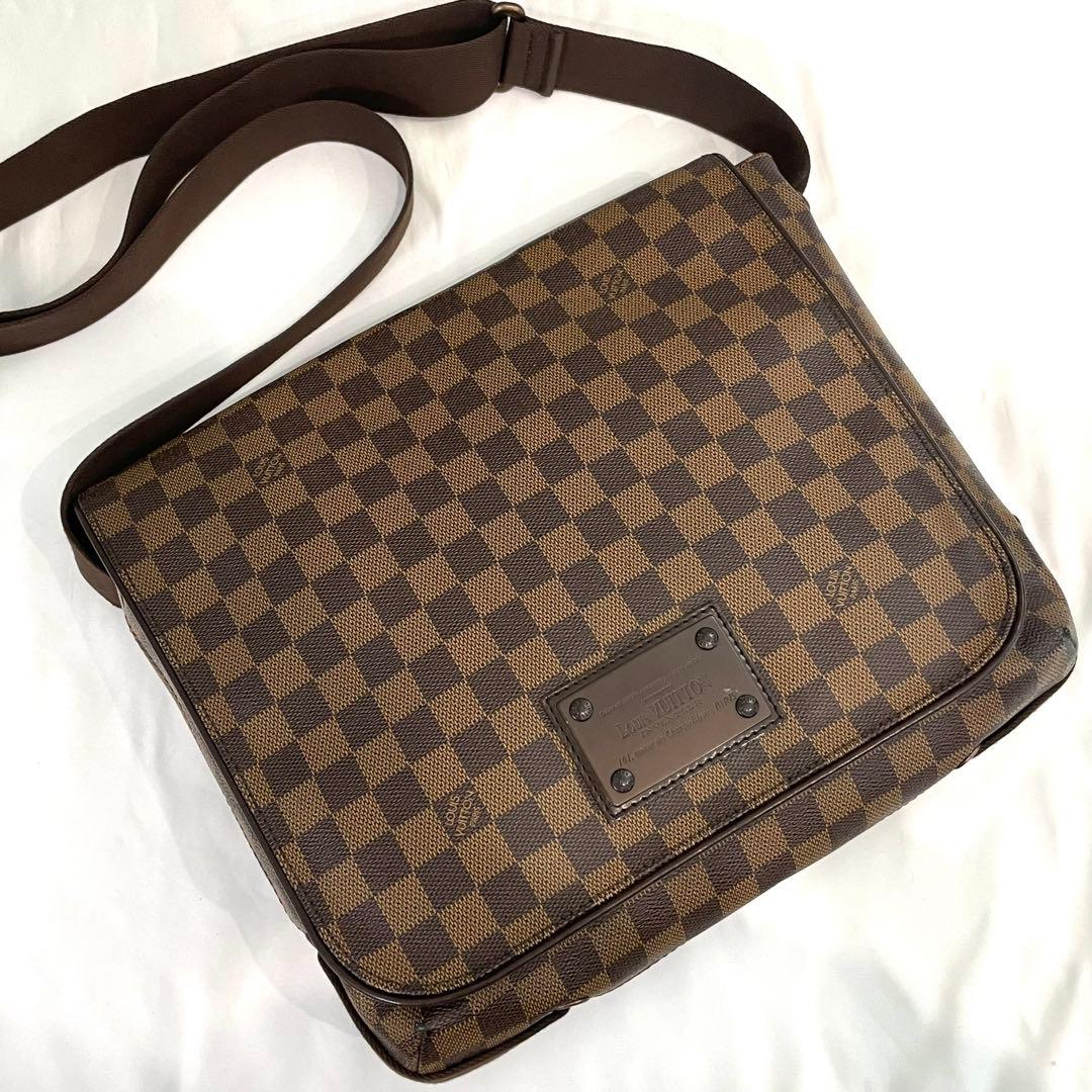 ルイヴィトン ダミエ エベヌ ブルックリン MM ショルダーバッグ