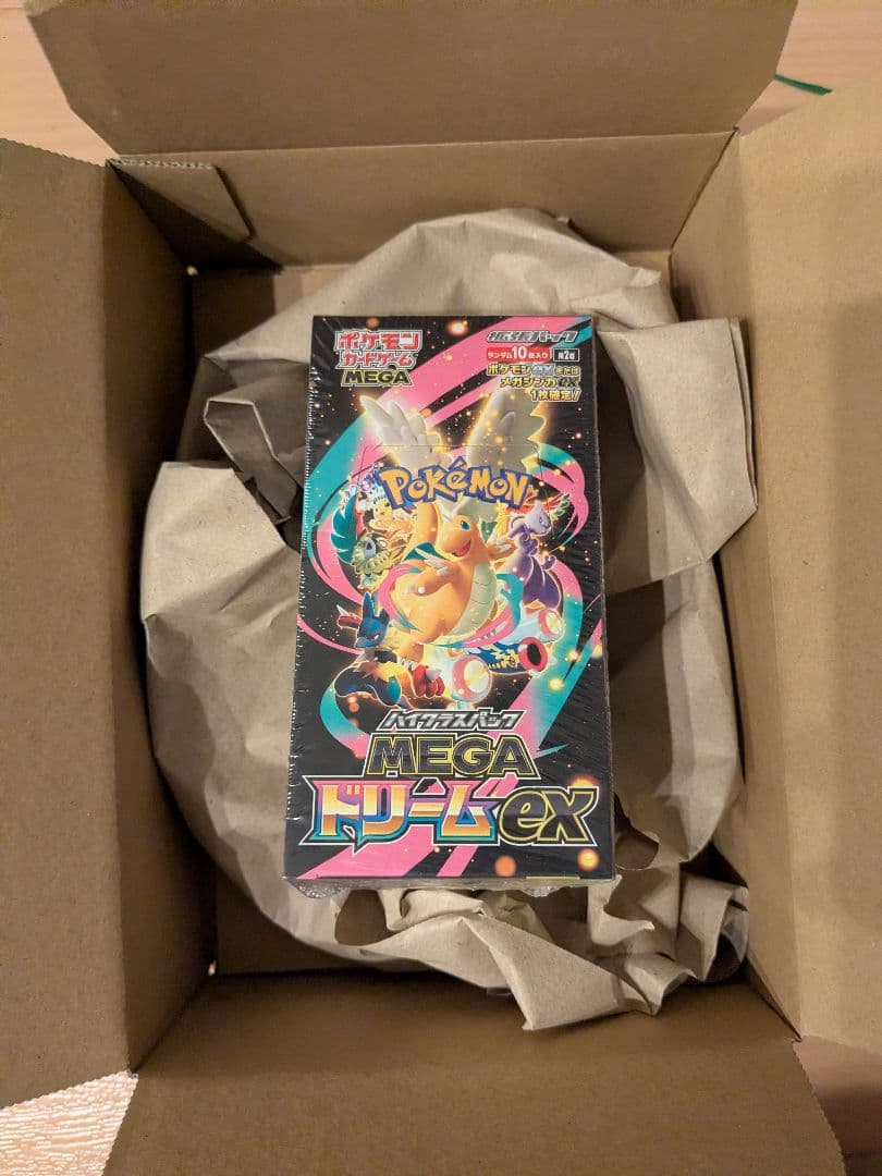 メガドリームEX　BOX　ポケセン産　シュリンク付き