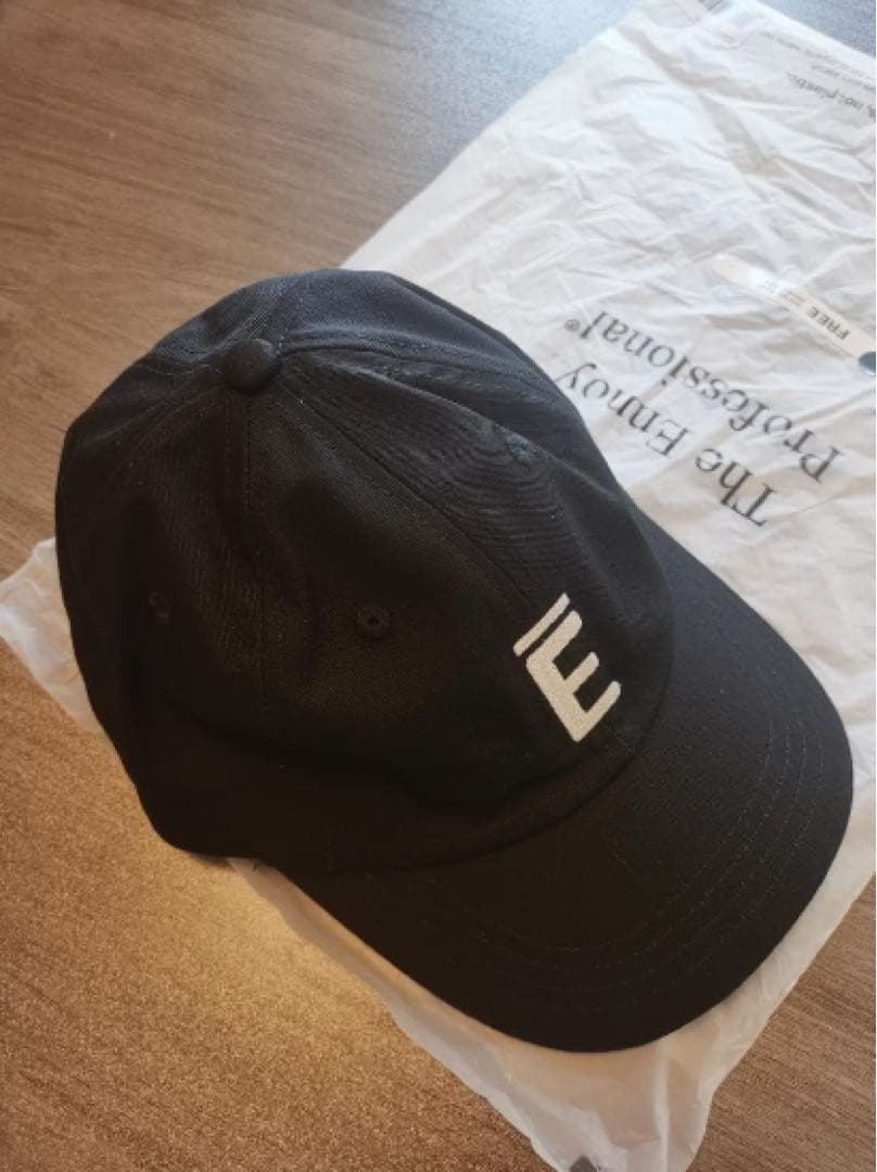 新品-ENNOY COTTON Ē CAP BLACK キャップ エンノイ「)( - メルカリ