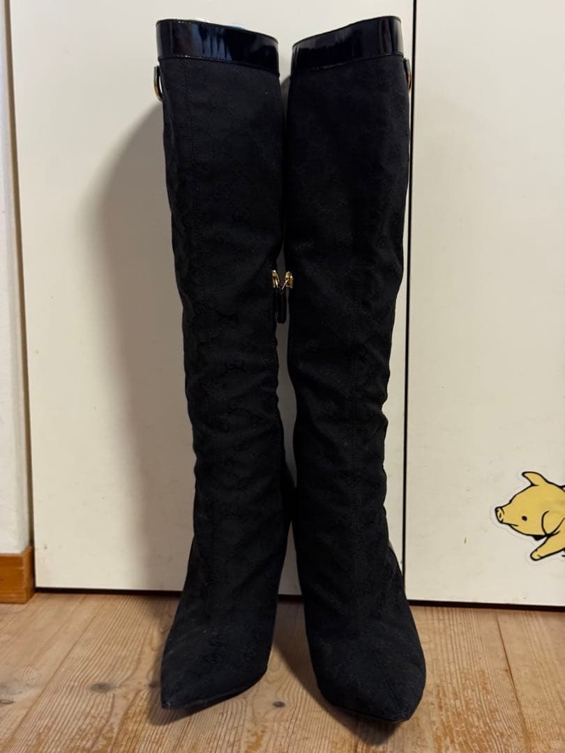 GUCCI ロングブーツ 高ヒール