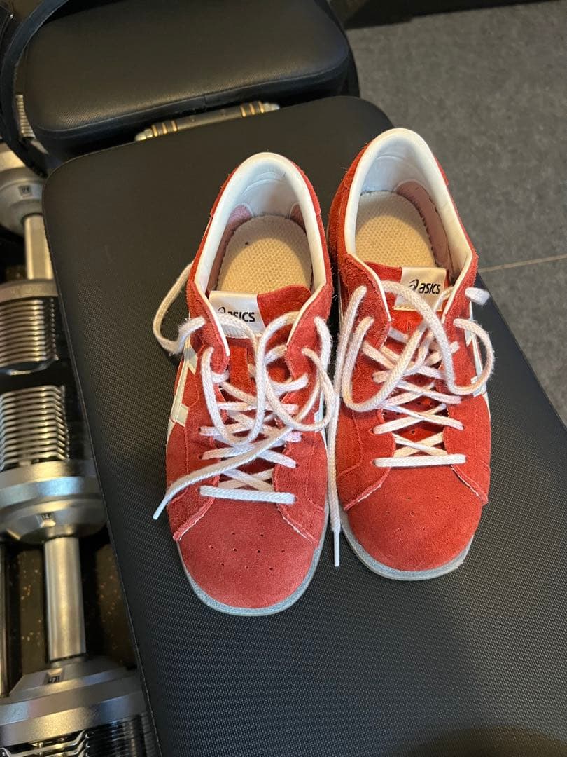 asics/アシックス　ウェイトリフティングシューズ 25.5cm レッド