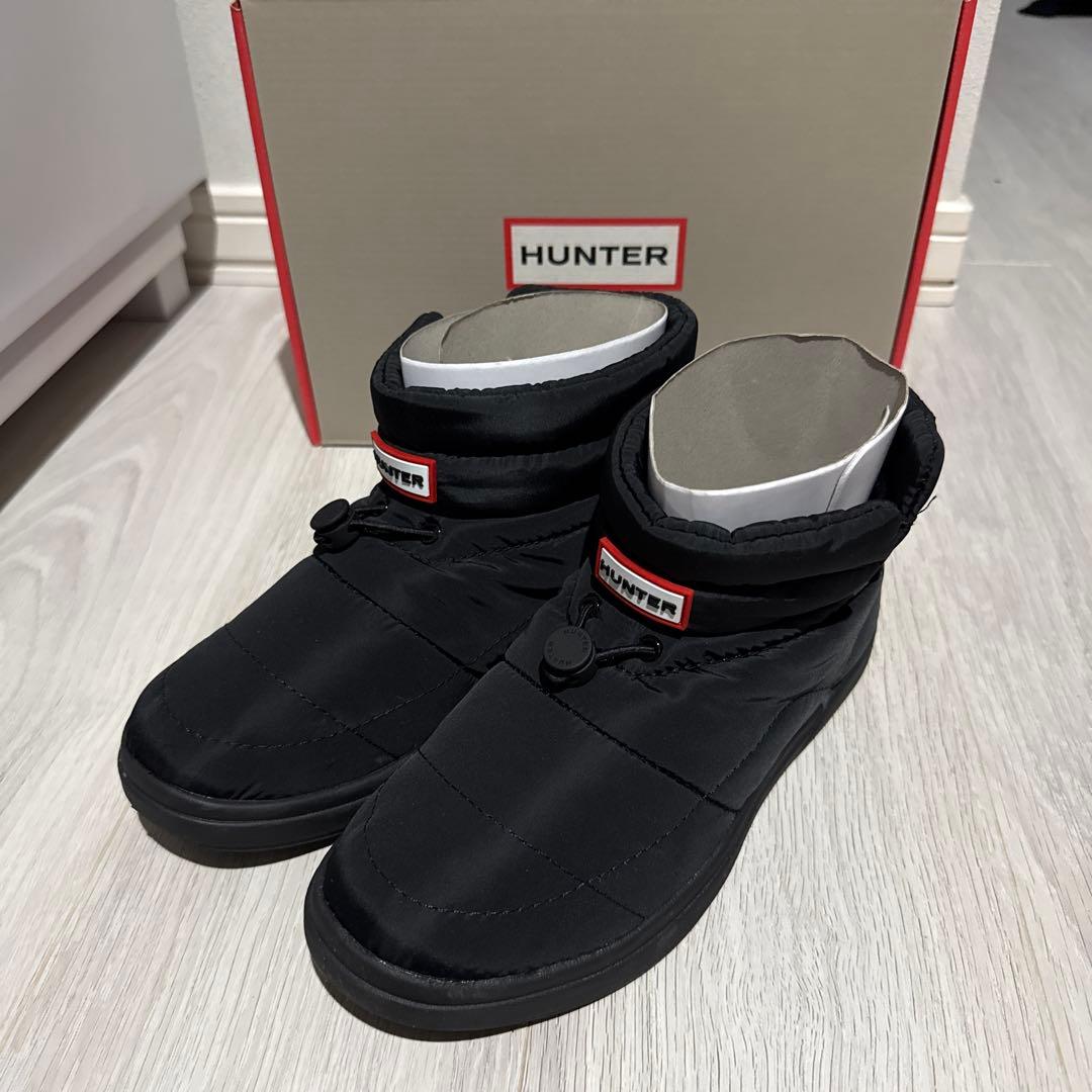 HUNTER スノーブーツ ブラック　UK4 23cm