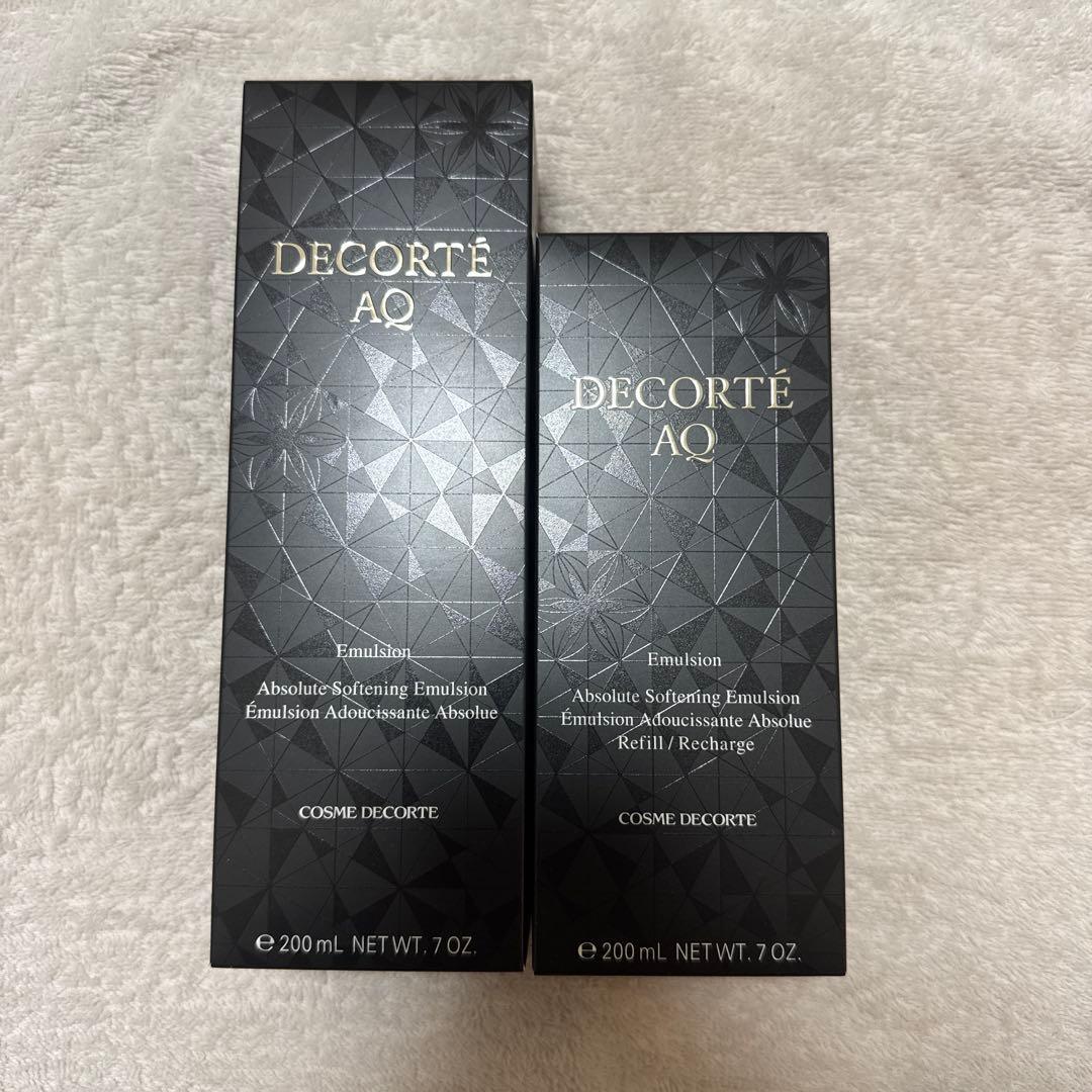 （新品未開封）DECORTÉ AQ エマルジョン　本体とレフィル