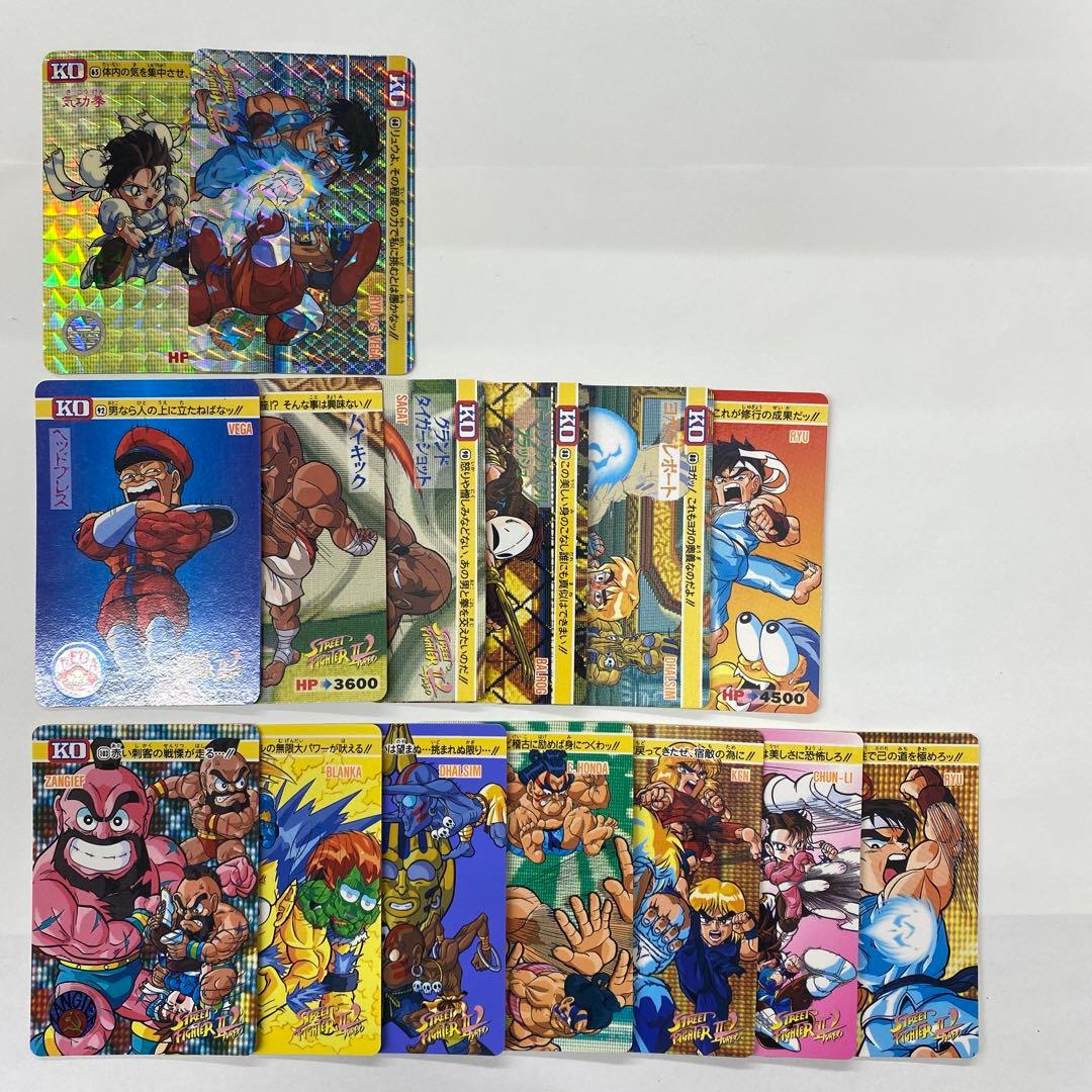 ストリートファイターII カードダスまとめ売り - メルカリ
