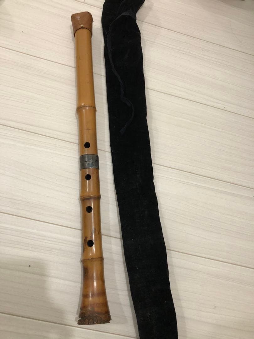 尺八 琴古流 一尺八寸 銀継 美品 - メルカリ