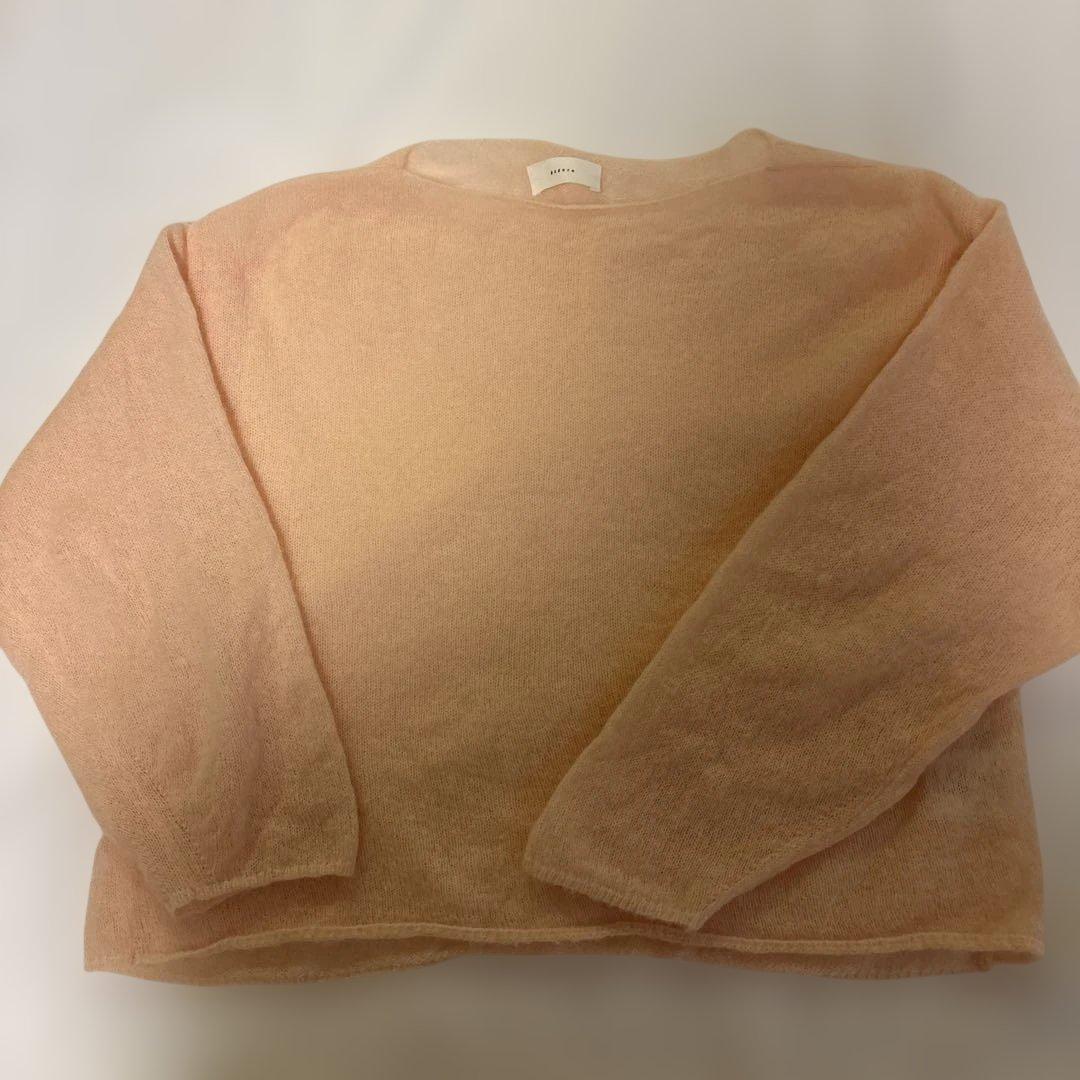 かぐれ kagureモヘヤプルオーバーニット ピンク - メルカリ