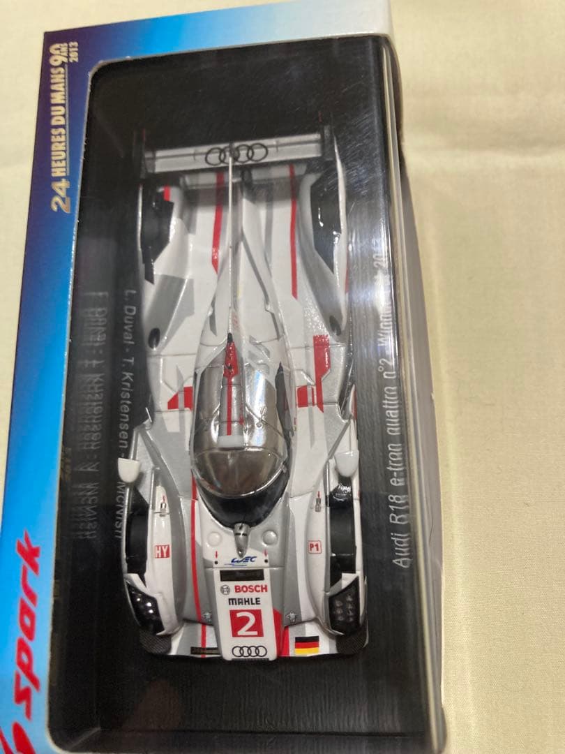 スパーク 1/43 アウディ R18 e-tron LM2013 No.2 優勝 - メルカリ