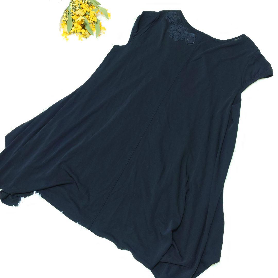 TOKUKO 1er 🌾 VOL トクコプルミエヴォル チュニック カーディガン M