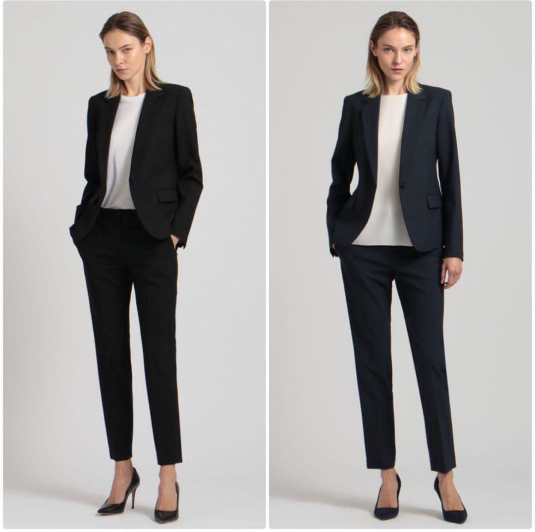 新品】セオリー スーツ パンツ Theory ネイビー - メルカリ