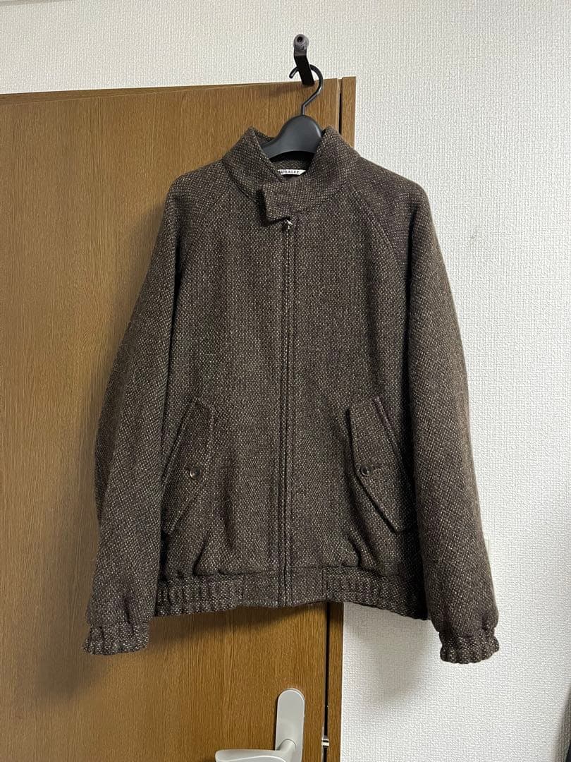 auraleeオーラリー24awLAMA SHETLAND BLOUSON3新品