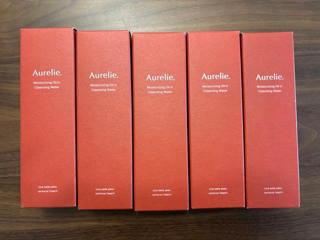 オレリー　クレンジングウォーター(メイク落とし) 5本/2025.06以降購入 試してみた】オレリー モイストオイルインクレンジングウォーター