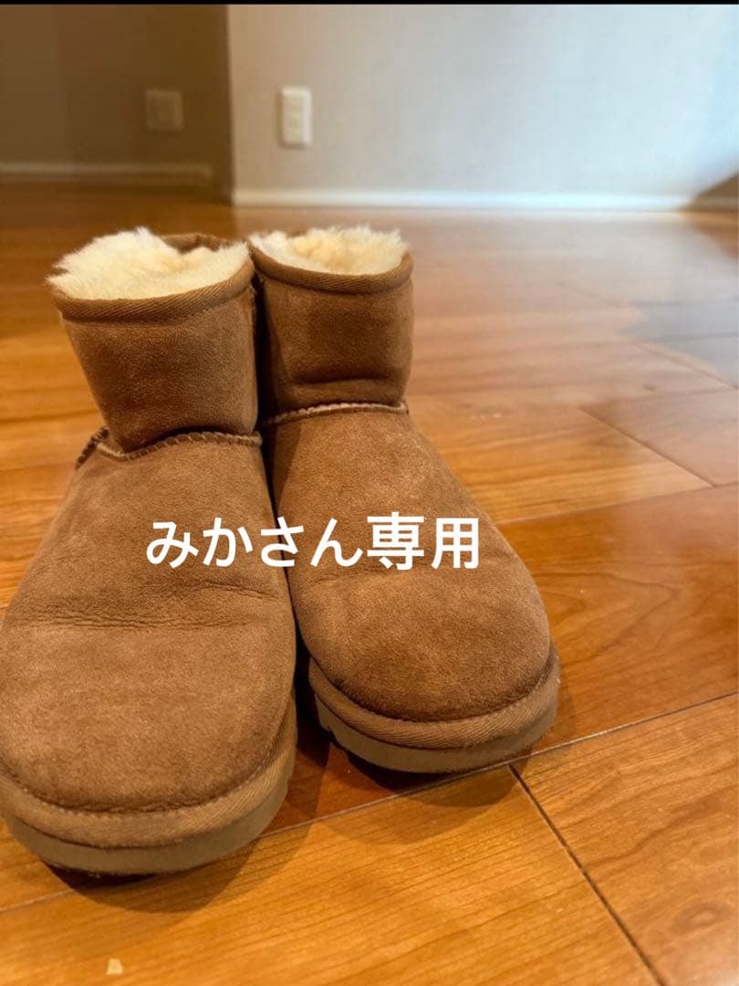 UGG W CLASSIC MINI チェスナット 6