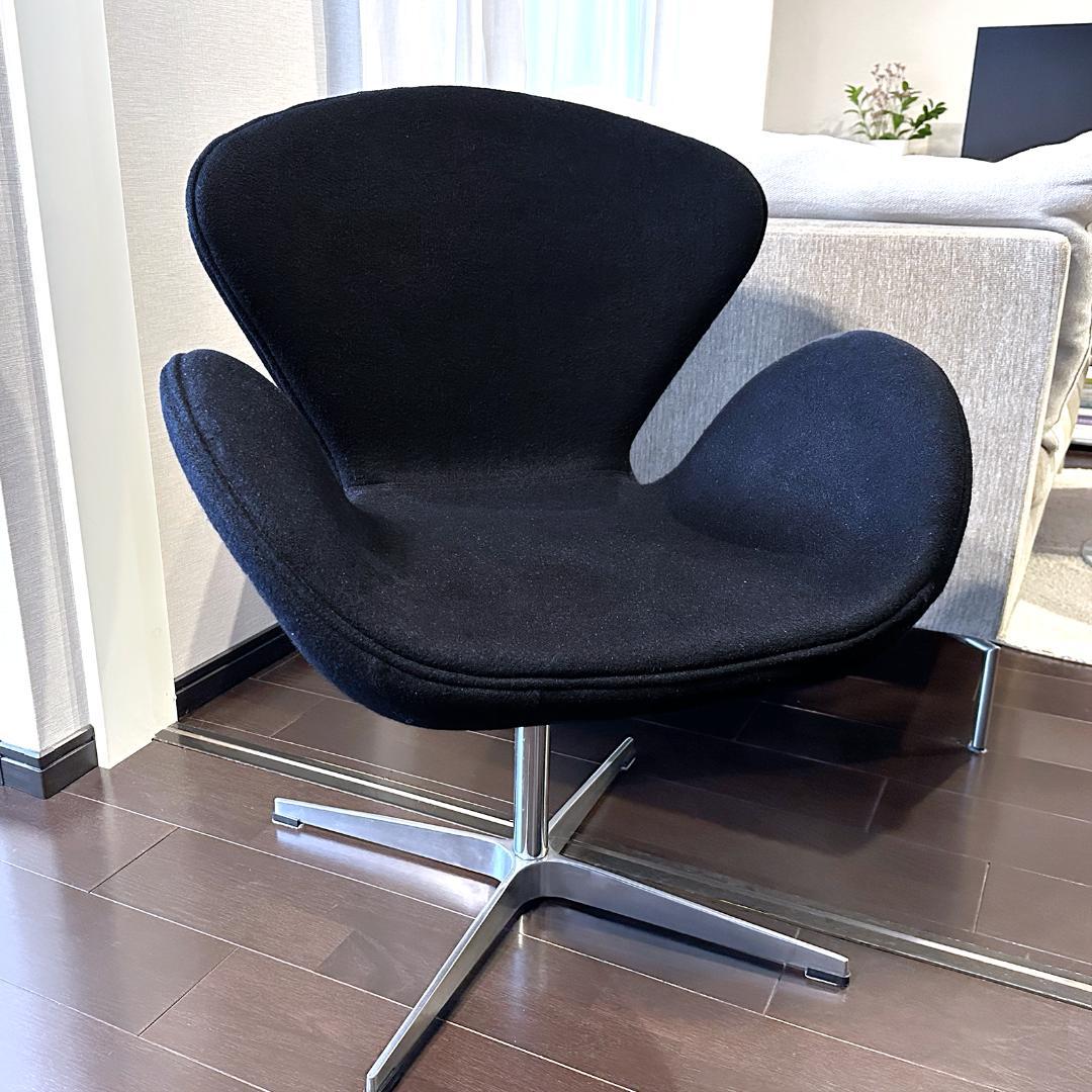 【即購入可】スワンチェア swanchair リプロダクト品 ブラック