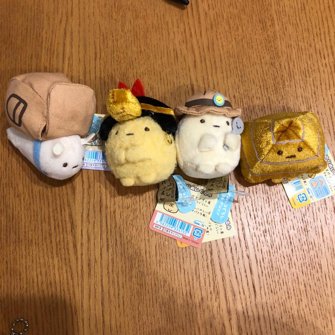 すみっこぐらし エジプト展 限定 てのり ぬいぐるみ - メルカリ