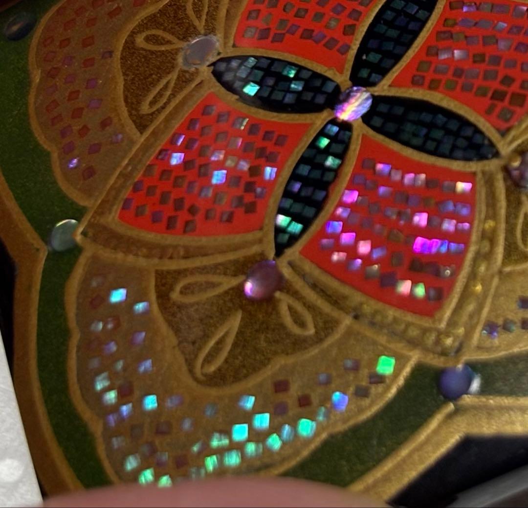 鼈甲 ブローチ 螺鈿 金蒔絵 久光 在銘 作家 和風 アンティークの通販は