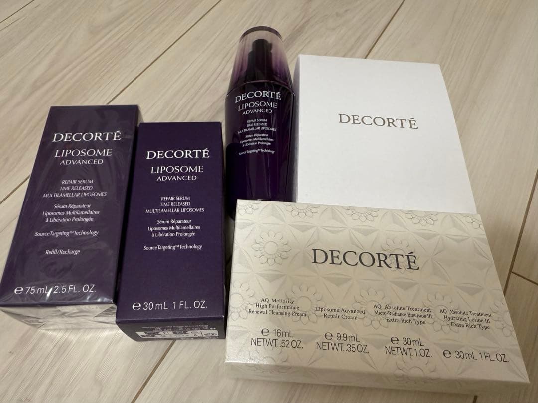 コスメデコルテ リポソーム アドバンストリペアセラム美容液30ml、75ml