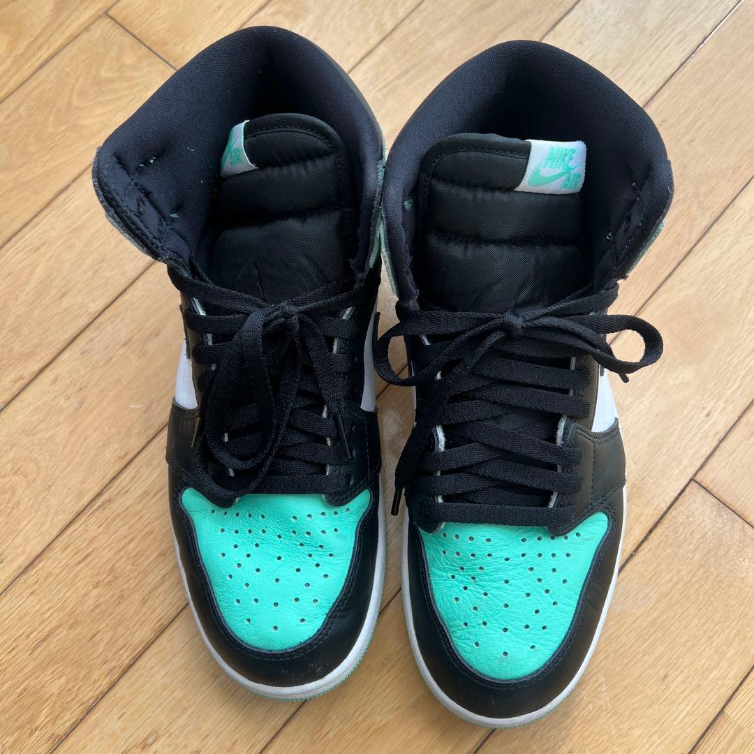 ペ*ノ様 NIKE AIR JORDAN 1 HI OG GREEN GLOW