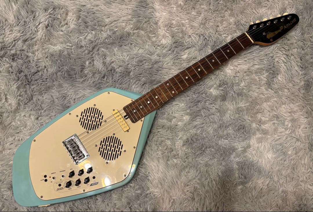 【美品】VOX APACHE-2 アンプ&リズムボックス内蔵ギター Amazon | VOX ヴォックス アンプ/スピーカー/リズム機能内蔵 エレキ