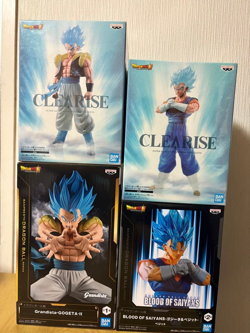 DRAGON BALL Z 超ドラゴンボールZ 超ゴジータ&ベジットブルー - メルカリ