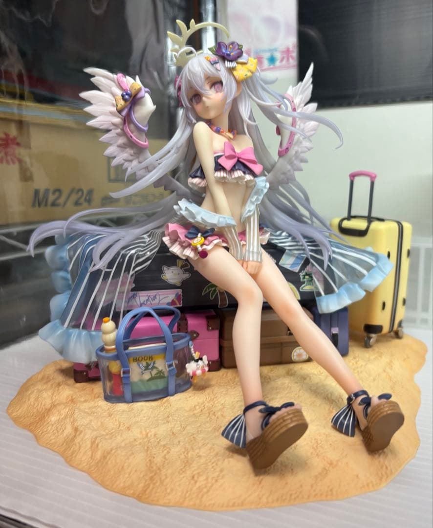 【開封品】ブルーアーカイブ　白洲アズサ　1/7スケールフィギュア ブルーアーカイブ」より水着姿のアズサのスケールフィギュアが本日12月