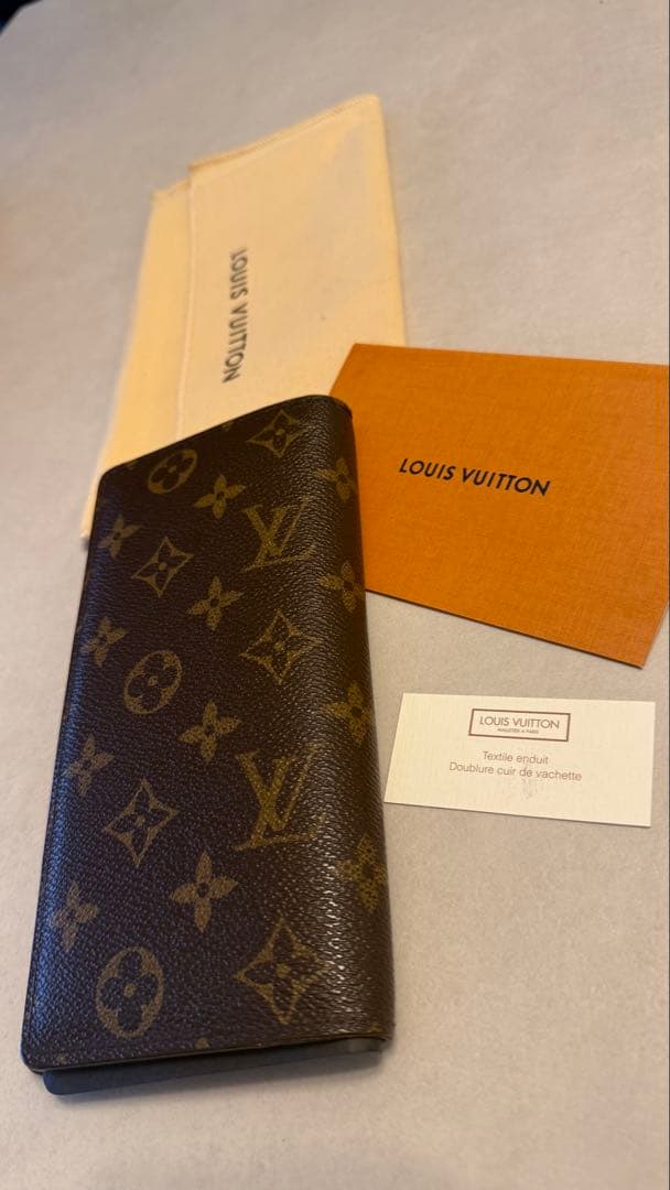 【ギャランティカード付属正規品】 Louis Vuitton モノグラム 長財布
