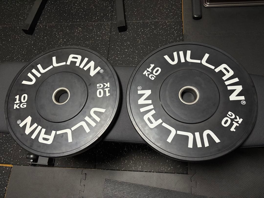 VILLAIN 10kg ウエイトプレート 2枚セット