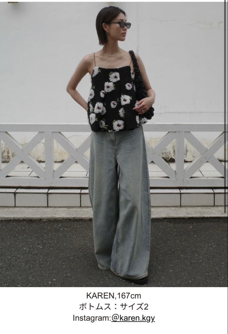 AKTE新品未使用ボアキャミソール - メルカリ