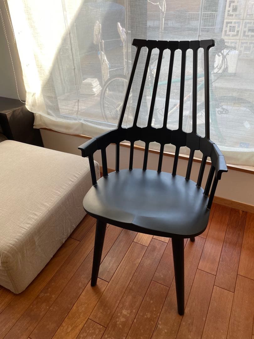 ⭐️値下げ可能！⭐️トーヨーキッチン Kartell カムバックチェア ブラック