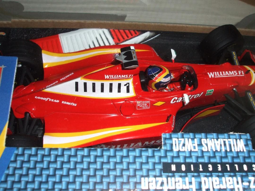 未開封 ウィリアムズ FW20 HHフレンツェン #2 限定品 マテル 1／18