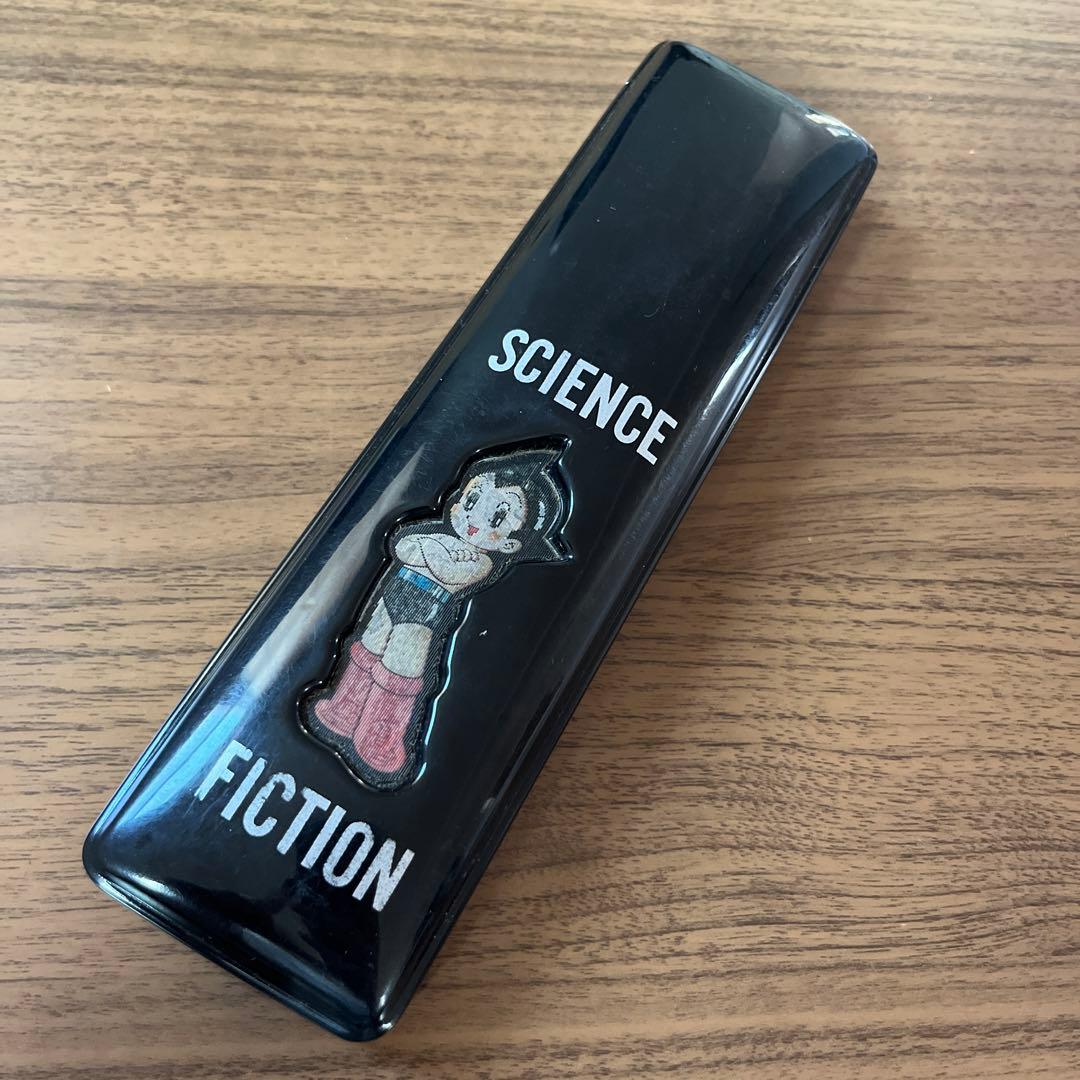 鉄腕アトム ペンケース 筆箱 手塚治虫 平成レトロ 黒 セルロイド