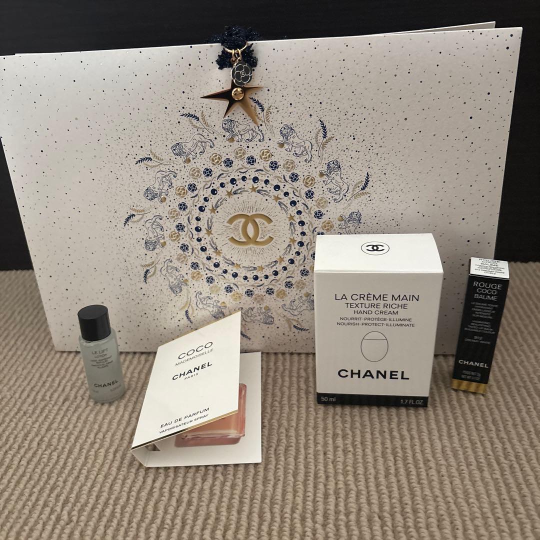 未使用　CHANEL ハンドクリーム、リップクリーム、化粧水、香水セット