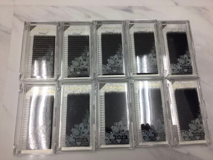 Miss eyed'or 新品未使用　Jカール太さ0.18㎜長さ6~15㎜