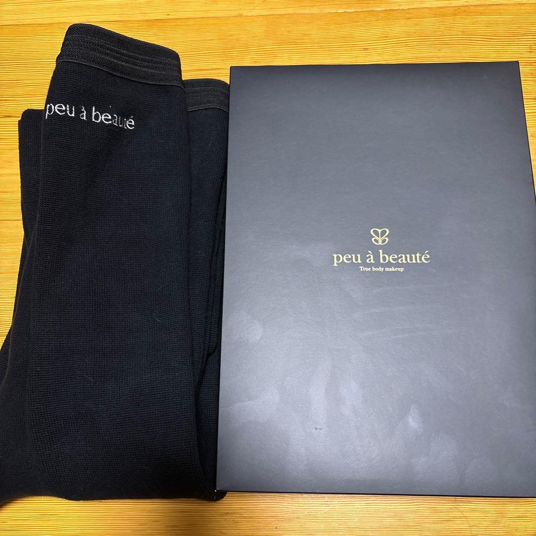 お値引き中　peu à beauté スパッツサポーター Lサイズ ブラック