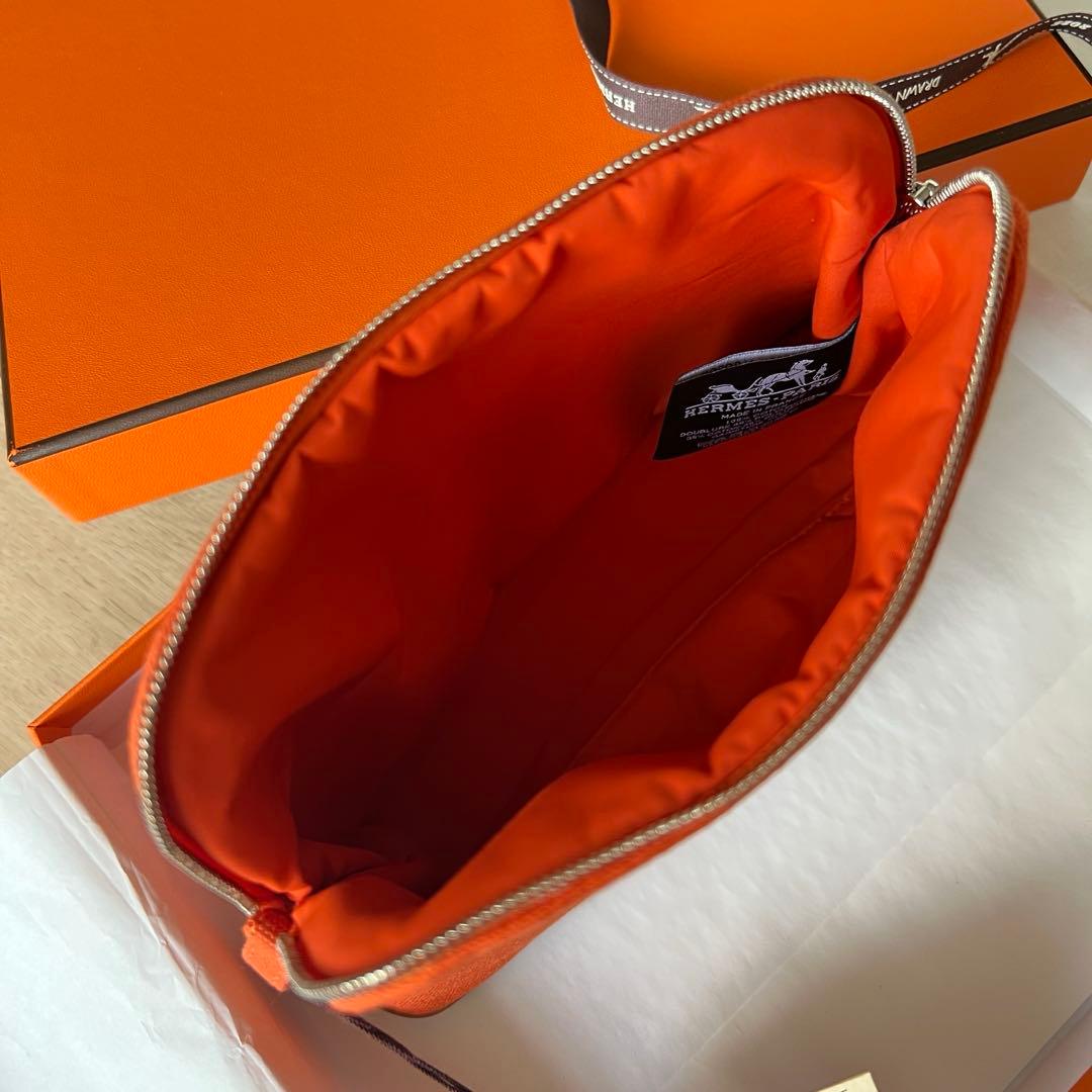 HERMESエルメス ポーチ 《 ボリード 》 ミニ PM オレンジ 新品未使用