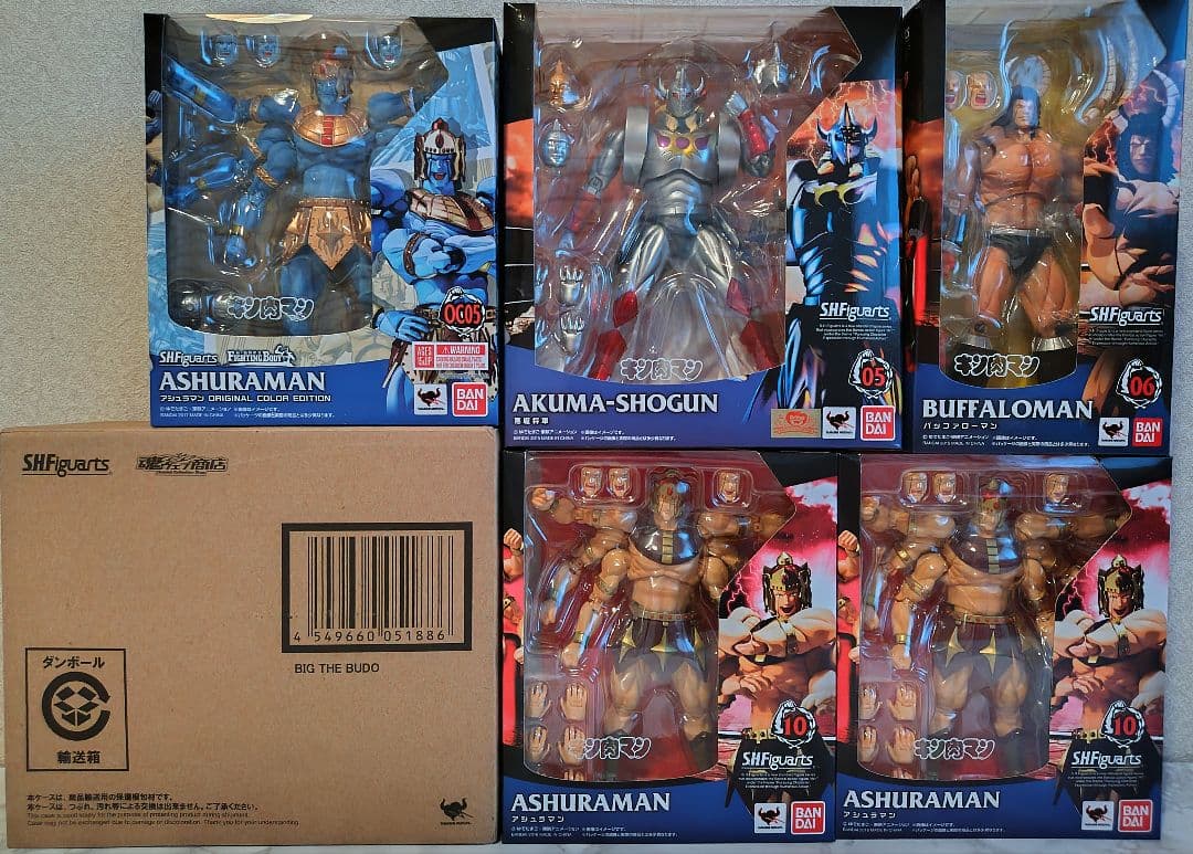 BANDAI S.H.Figuarts キン肉マンシリーズ 18点(13種)