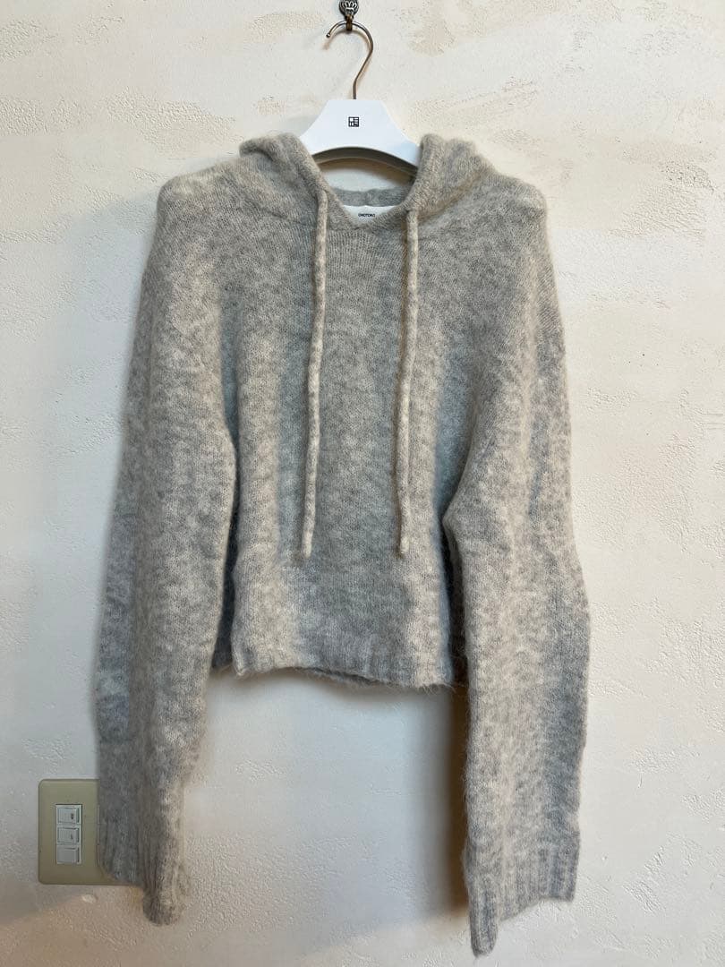 OHOTORO baby alpaca knit（gray）