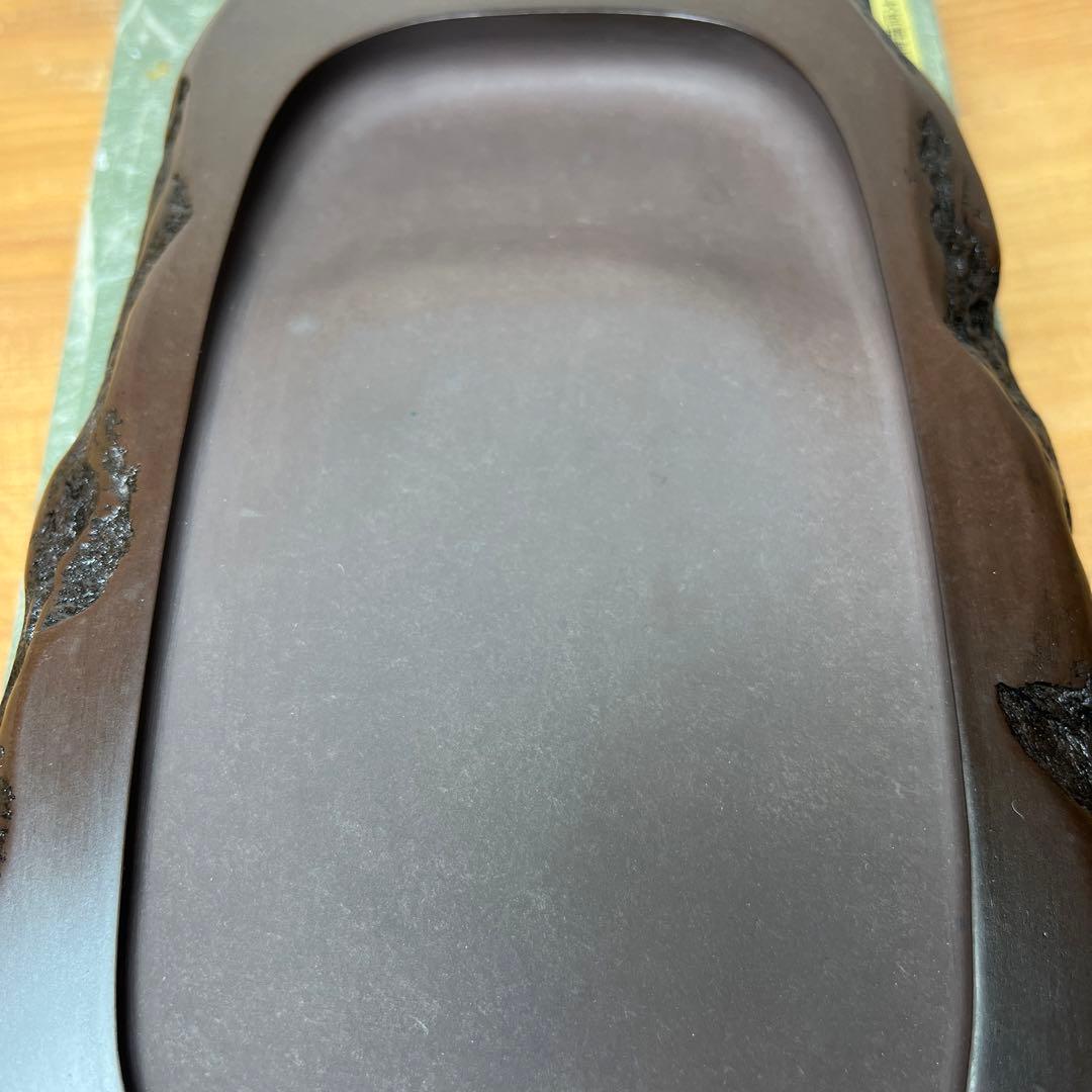 ⭕️赤間硯 野面硯 日本工芸会正会員 下井唯石 新品美品 女性好みの
